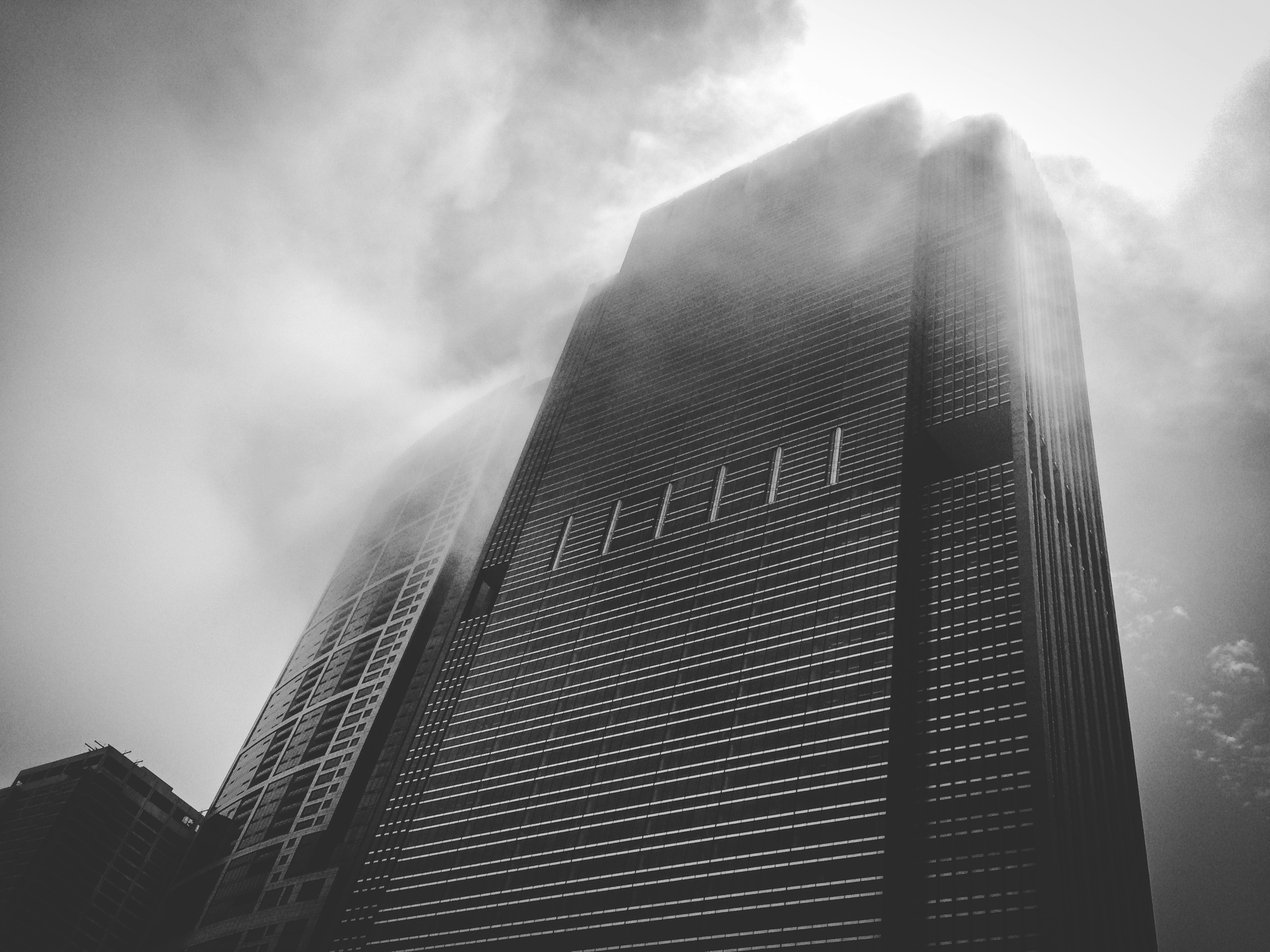 Ominous skyscraper