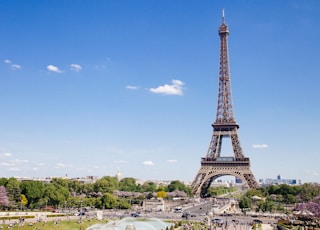 Eiffel Tower at Paris, France