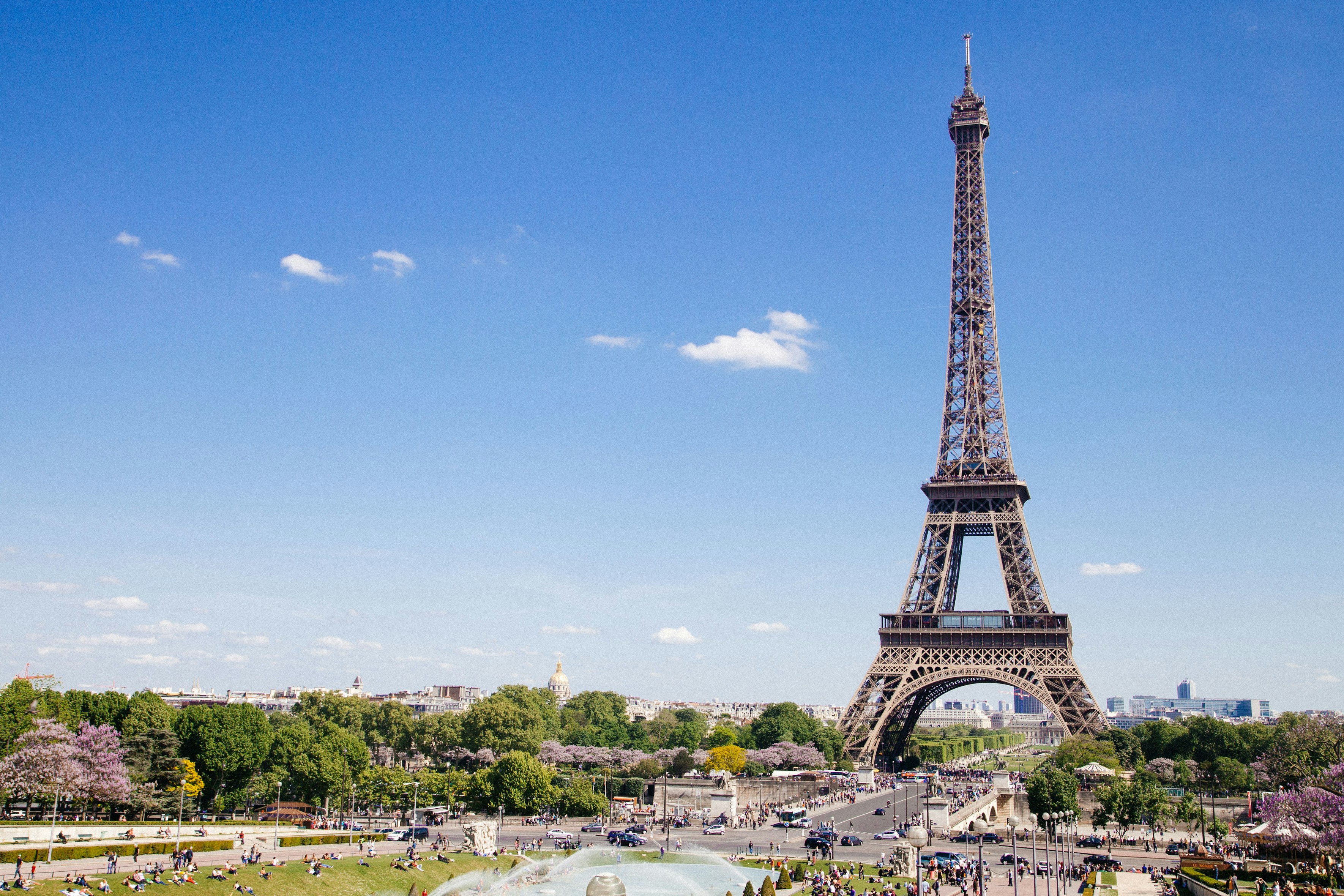 La Torre Eiffel desde los Jardines del Trocadero, París, Francia[Foto: Anthony Delanoix/Unsplash]