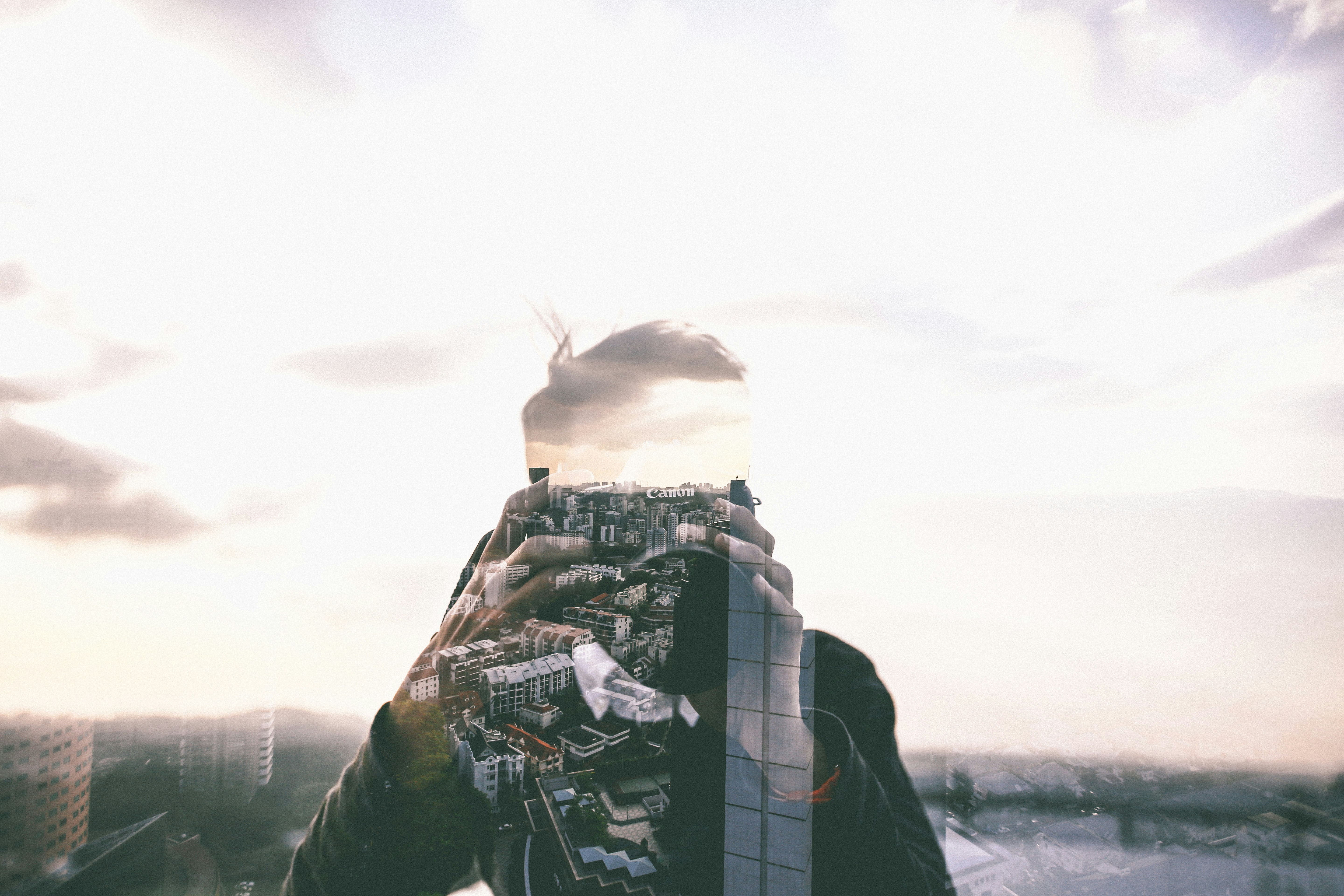 City reflection