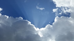 white clouds and blue sky at daytime