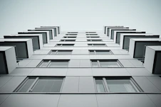 white painted concrete building