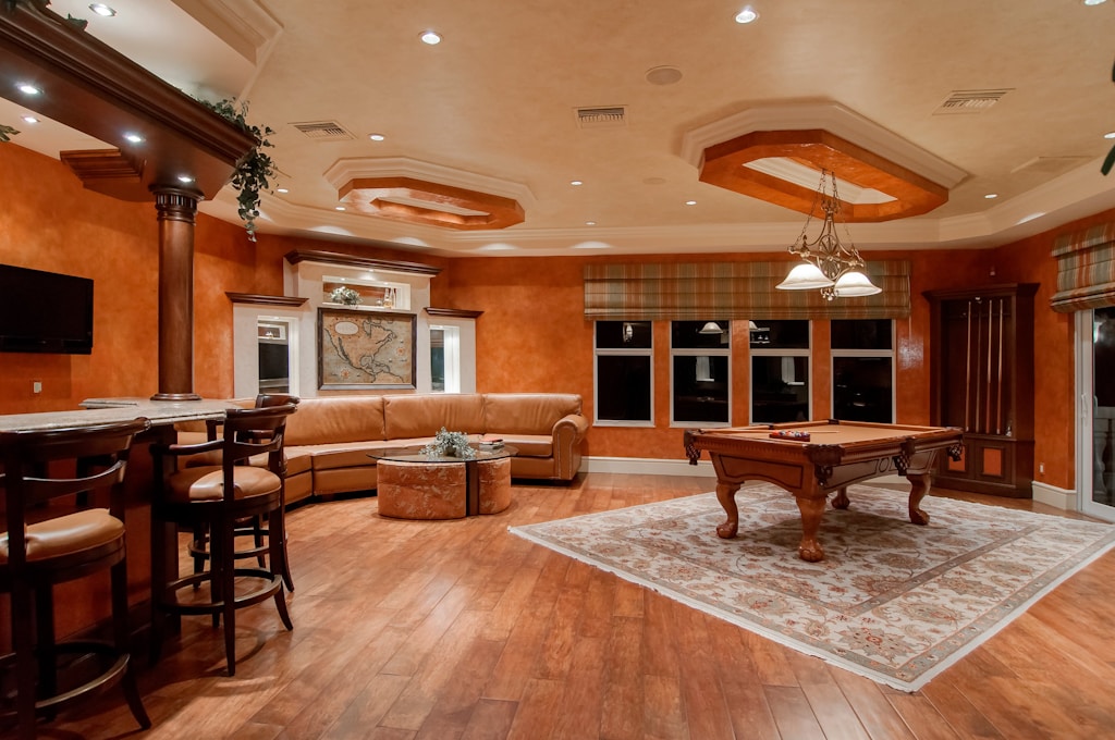 Parquet Flooring in the Living Room