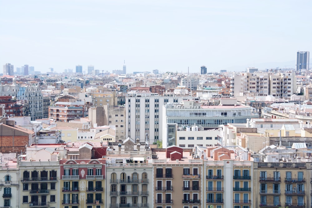 concrete buildings during daytime