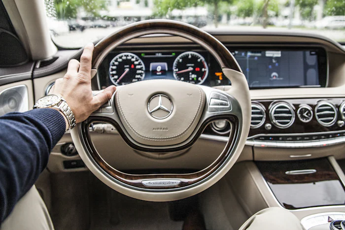 Your chauffeur, before every journey