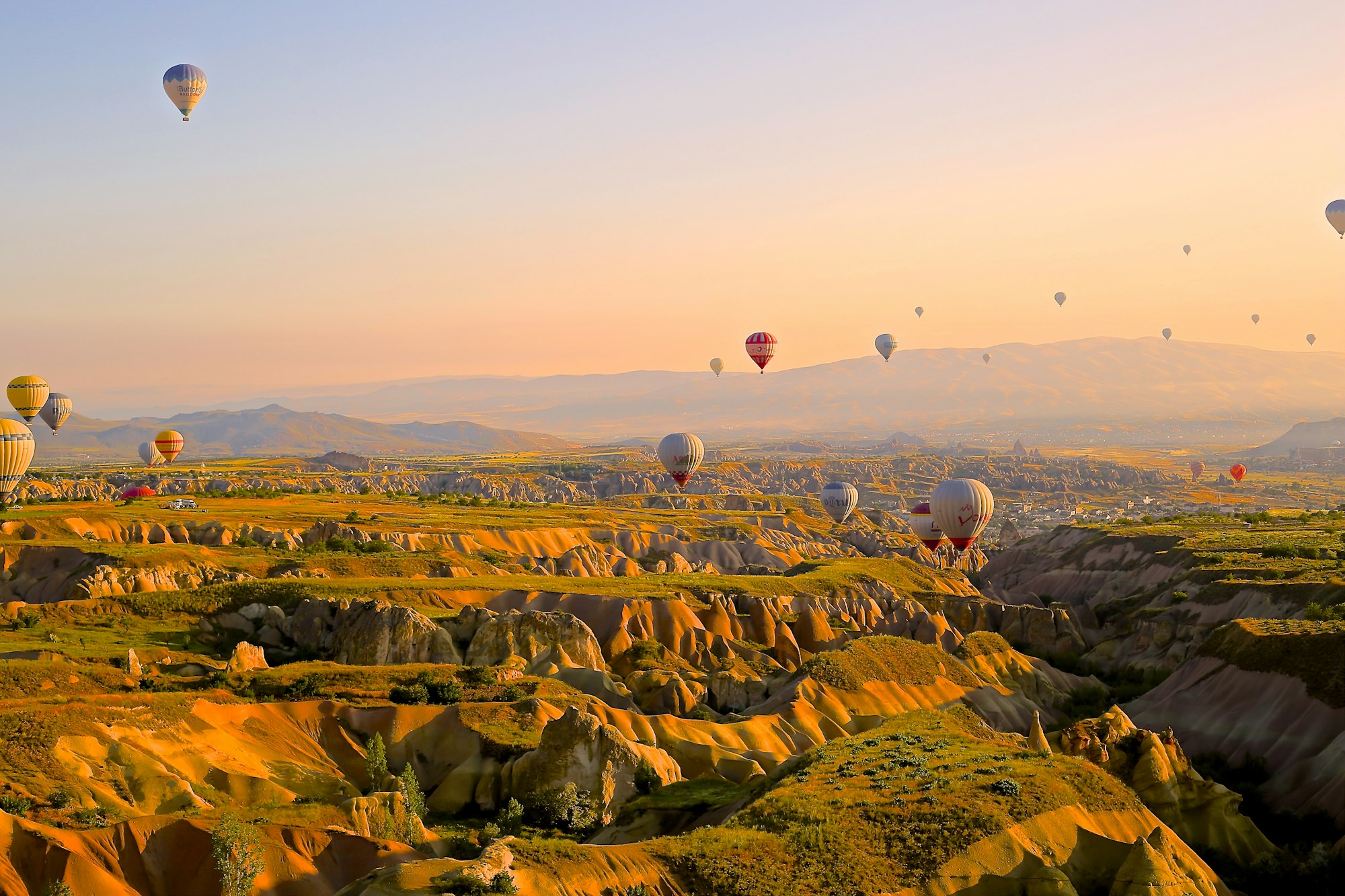 The hills of Cappadocia are a stunning sight
