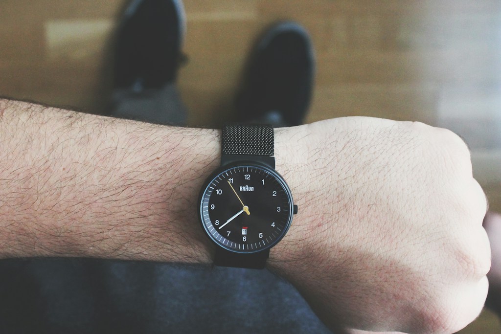 Silver Mesh Watch