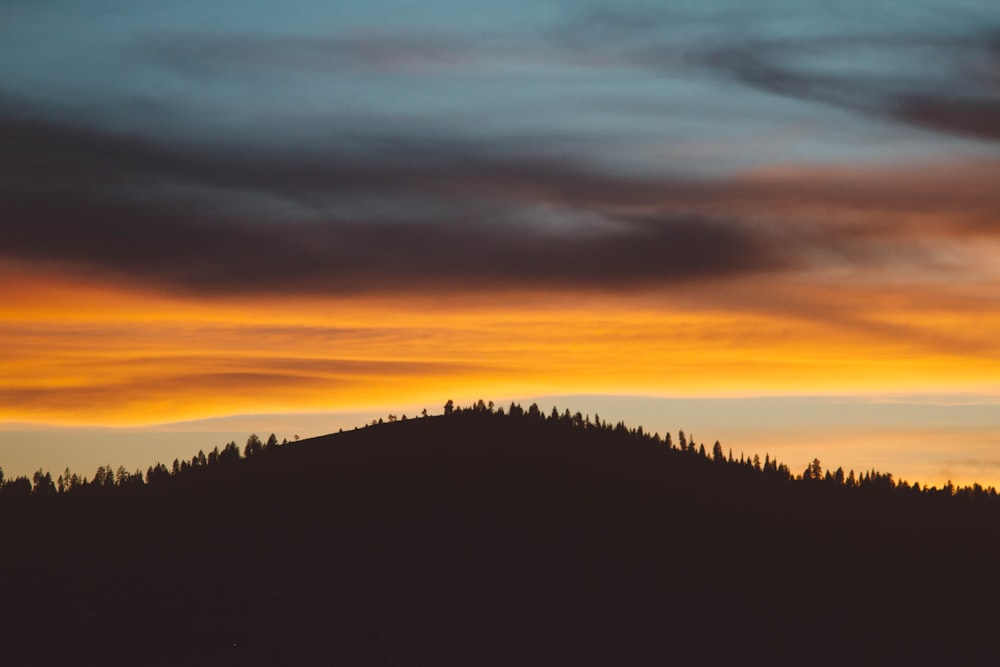 Montagne Noire pendant la journée