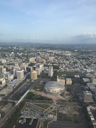 A sleek aerial view of Anand Capitol City Centre highlighting its strategic location and modern design.