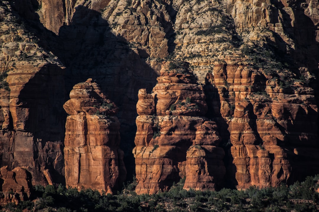 aerial photography of canyon during day