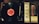 A vintage record player with a spinning vinyl record on the left side. The record has a bright red label. To the right, an analog radio tuner with dials for selector, balance, tone, loudness, and tuning is visible. The tuner displays frequencies with an illuminated red indicator.