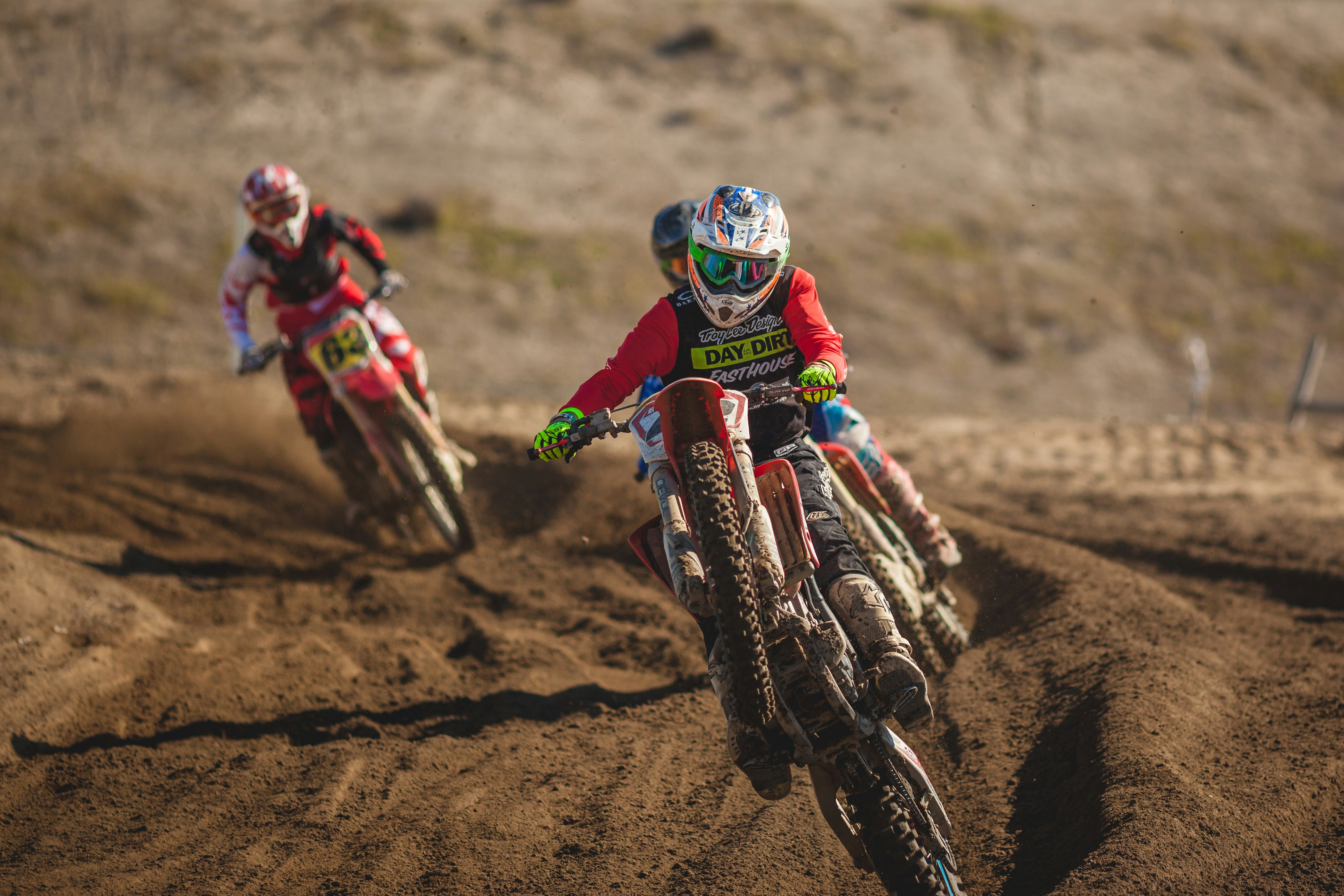 great photo recipe,how to photograph man riding motocross dirt motorcycle during daytime