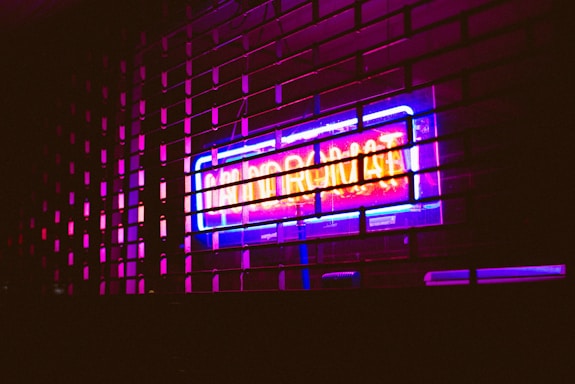 A welcoming image of the New Star Laundromat storefront.