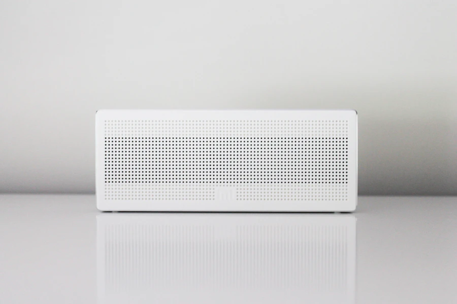 Rectangular white HEPA air purifier