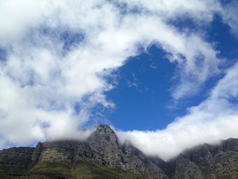 landscape photo of mountain