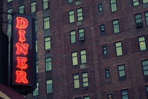 Retro Diner Sign
