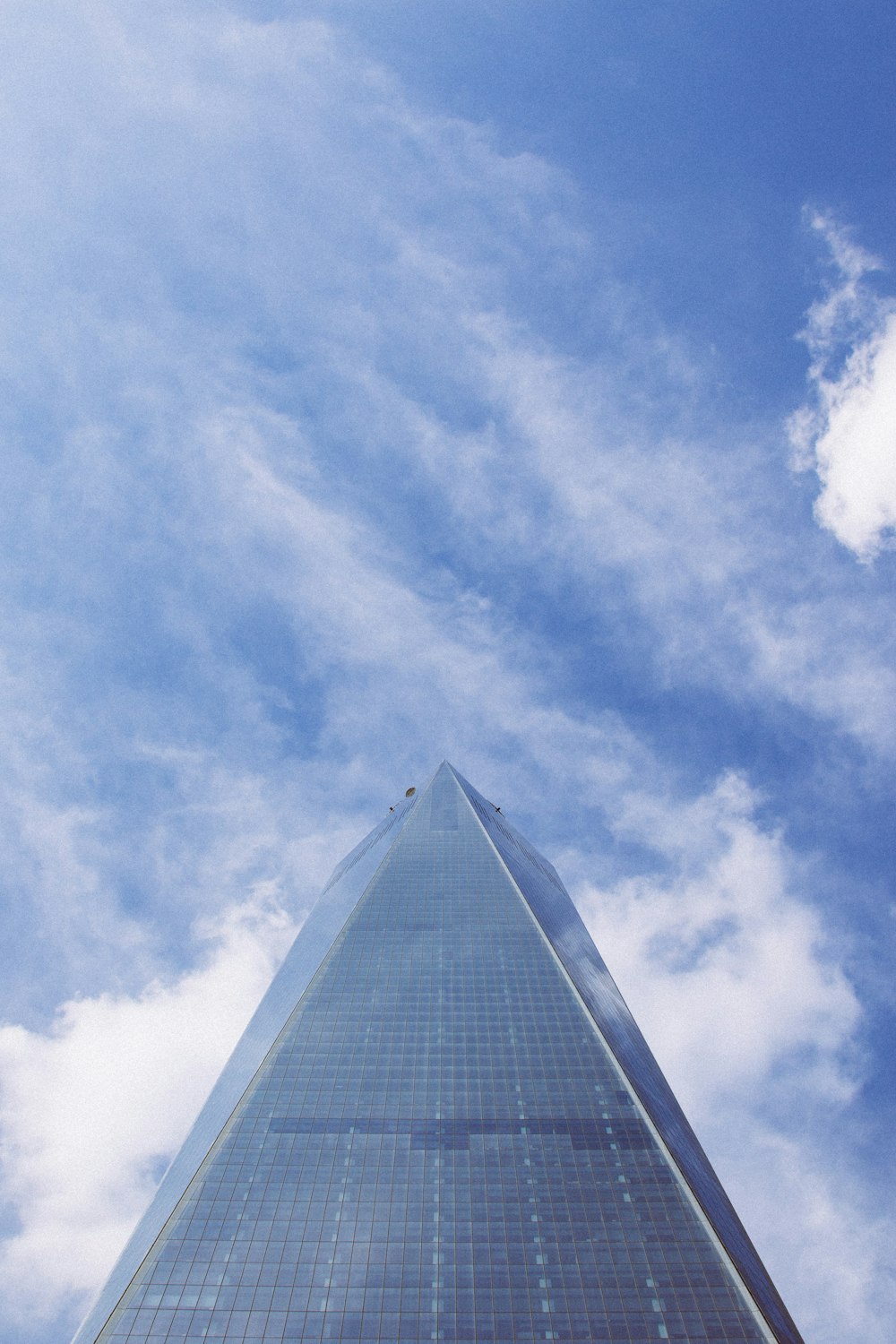 low angle photography of highrise building