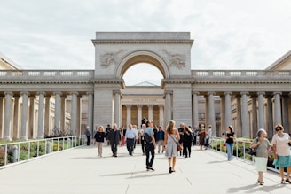 Group of students exploring the historic Christ Church Cathedral in Oxford during a cultural excursion