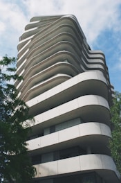 low-angle photo of high-rise building