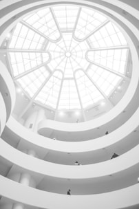 clear glass roof