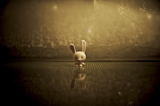 close-up photo of brown rabbit