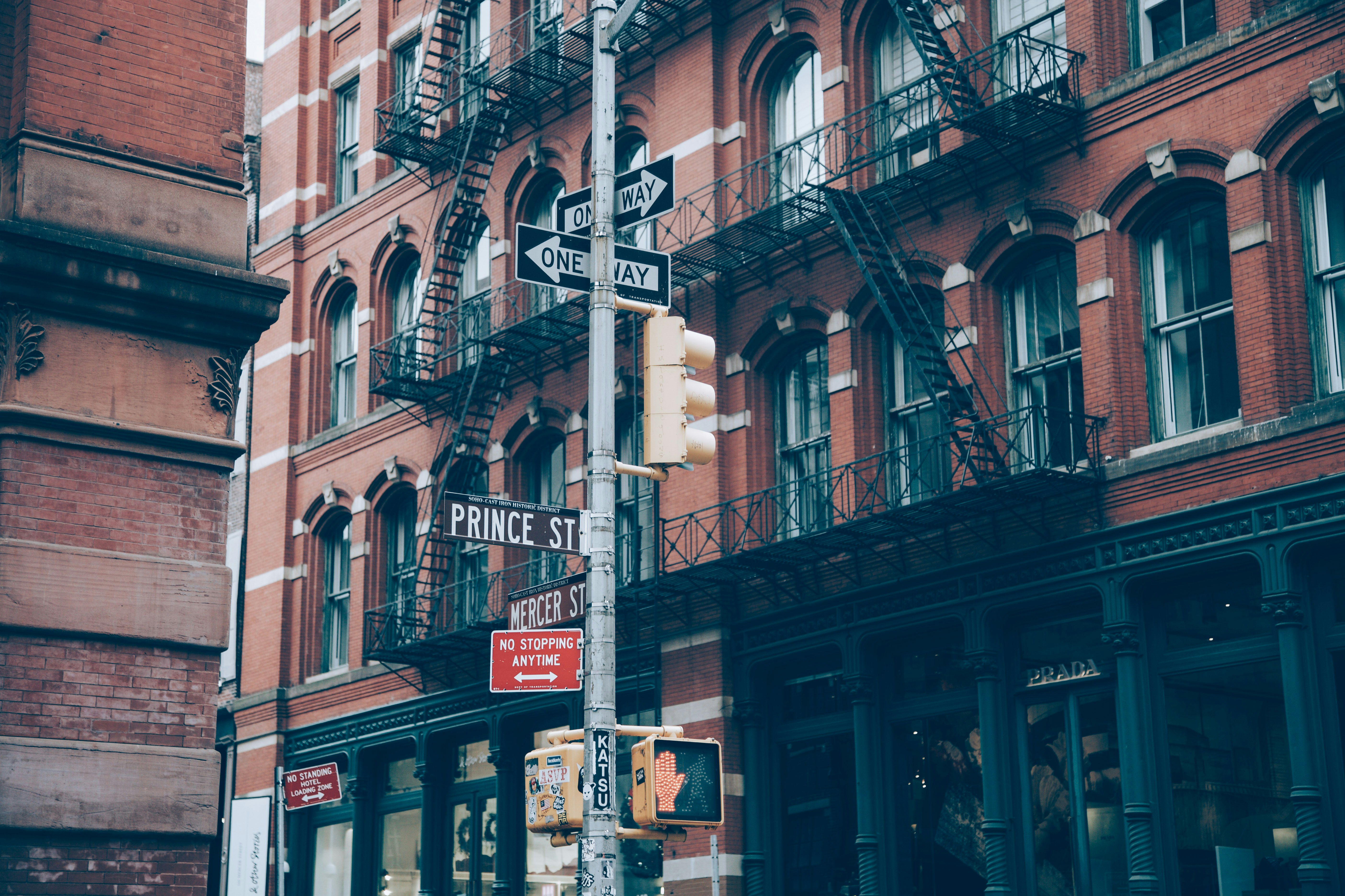 brown and black building