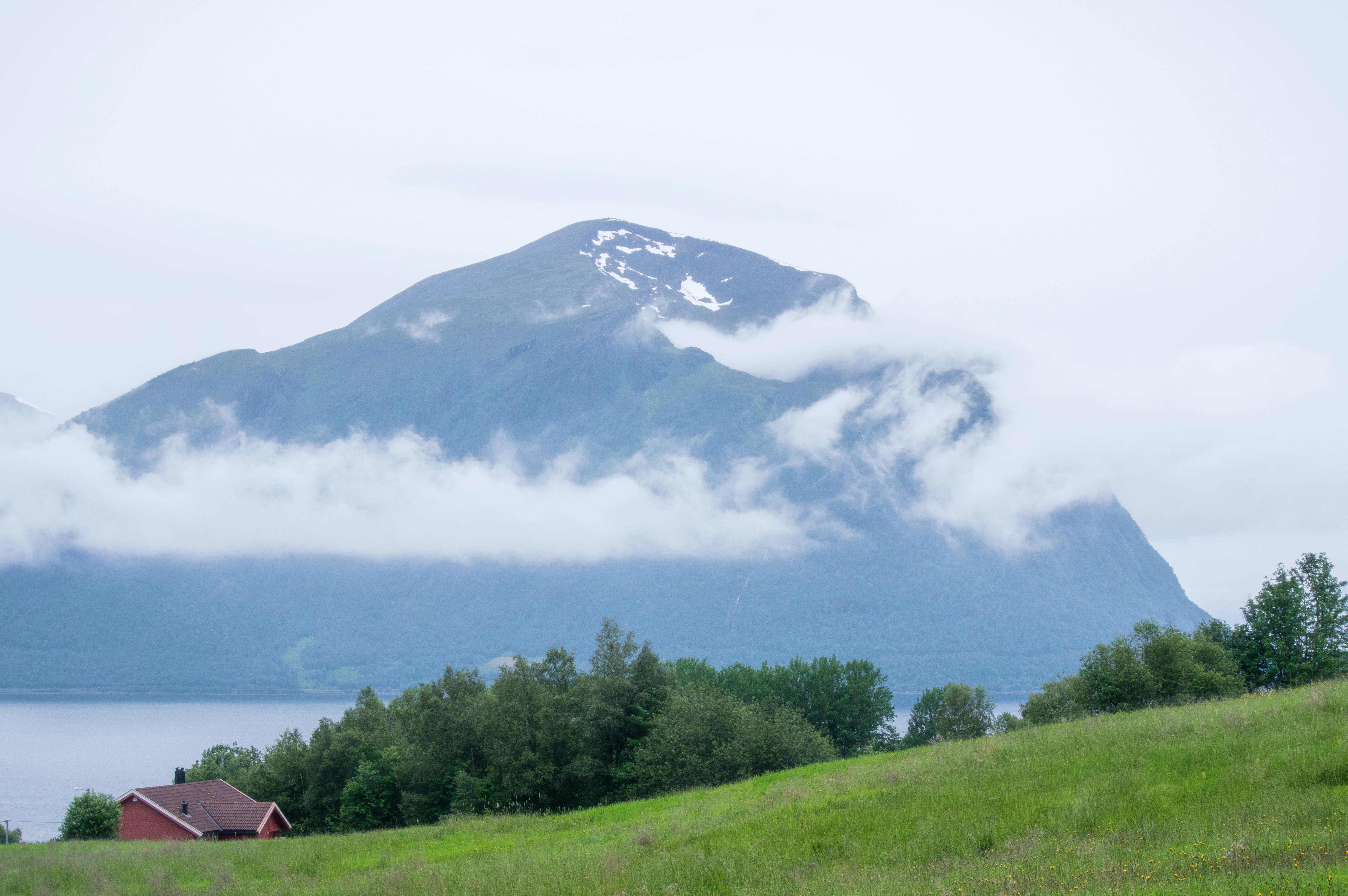 Mountain view from Hellesylt