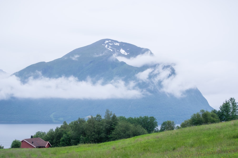 green mountain photo during daytime