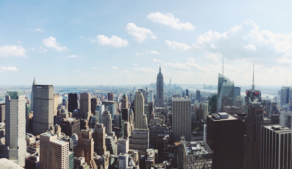 Fotografía aérea de edificios