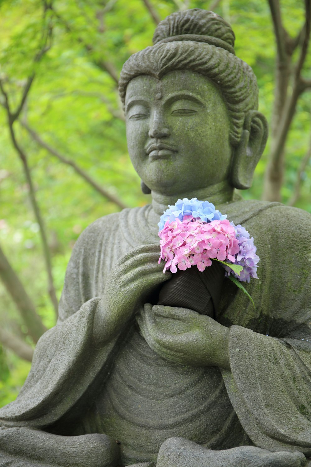 sitting Buddha statue