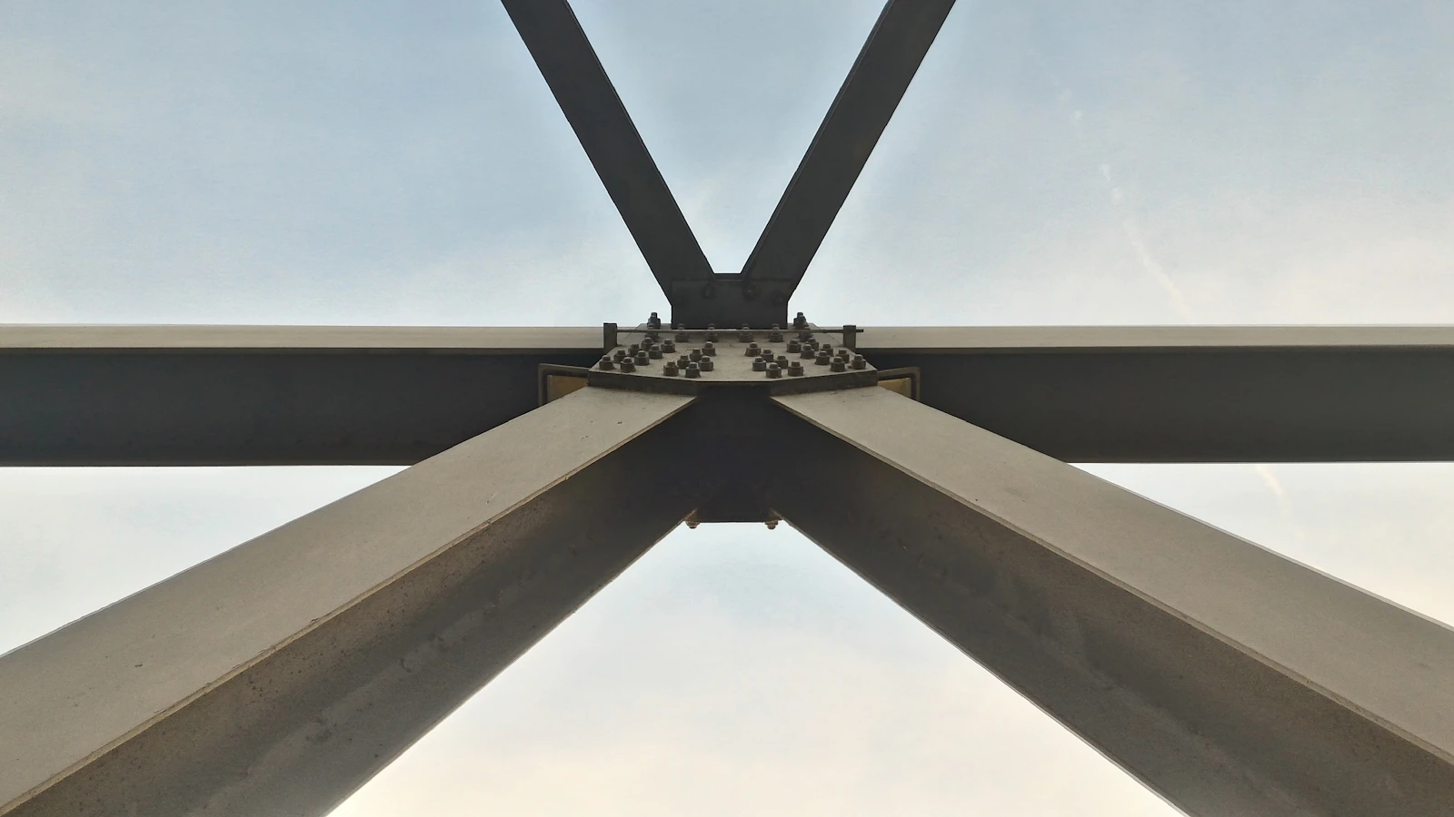 Steel-framed building addition