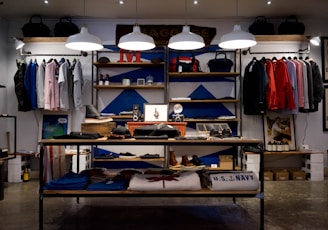 clothes store interior