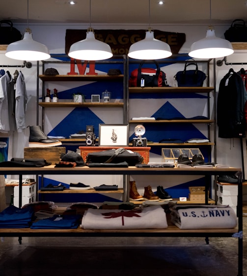 clothes store interior