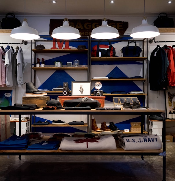 clothes store interior