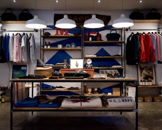 clothes store interior