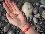 A close-up of hands holding a heart-shaped stone, symbolizing rebuilding self-esteem.