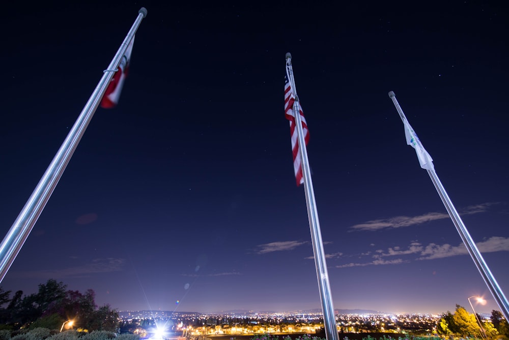 USA flag pole