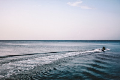 personal watercraft on body of water