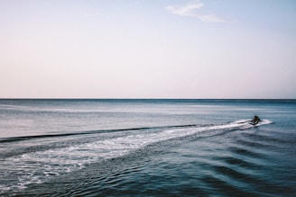personal watercraft on body of water