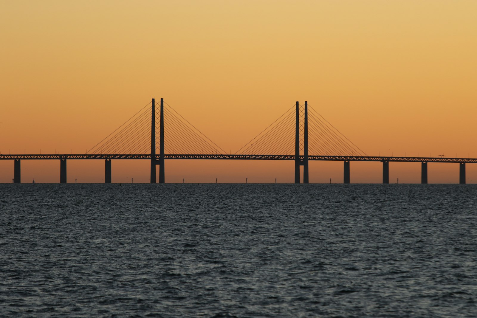 Canon EF 70-200mm F4L IS USM sample photo. Bridge during sunset with photography