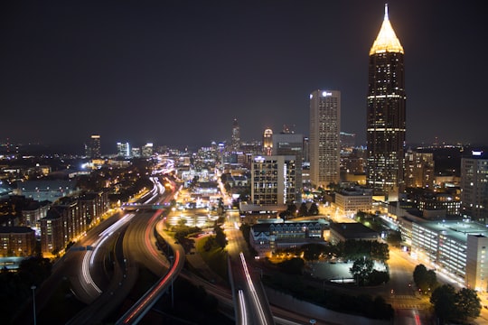 high-angle photography of city in Atlanta United States