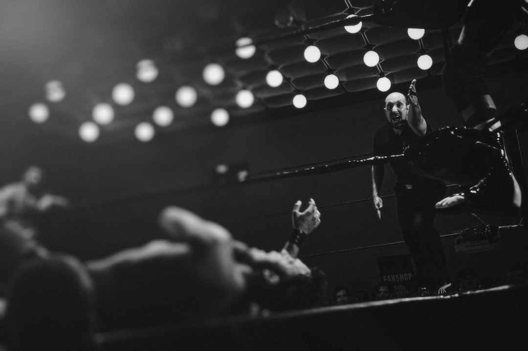 two men playing boxing