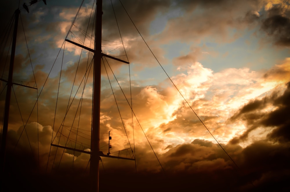 boat on body of water during golden hour