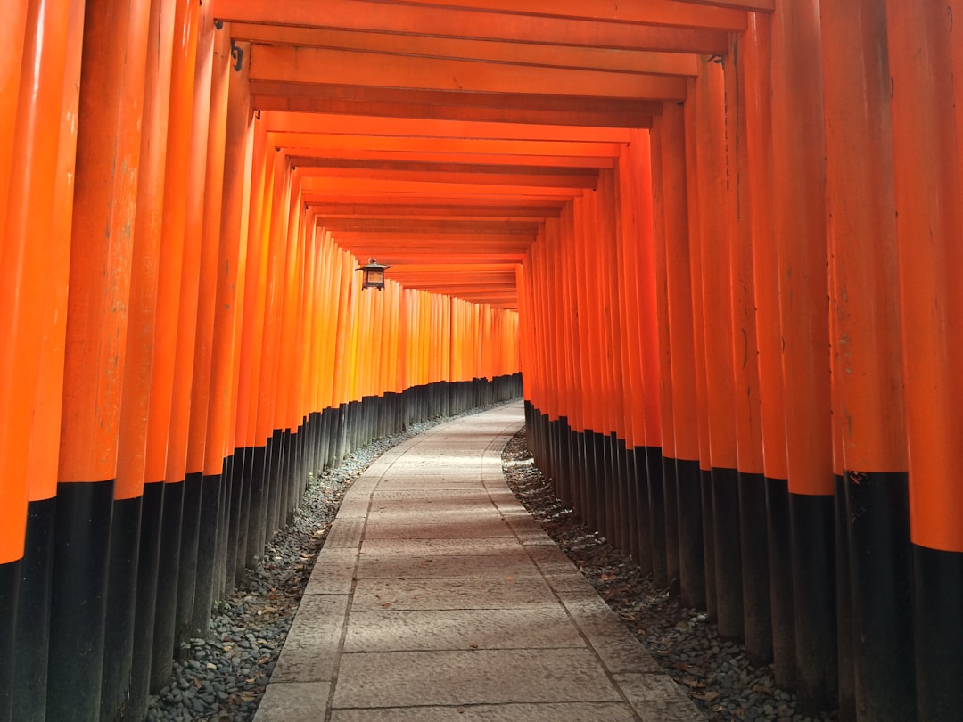 photo of Fushimi Inari Taisha Shrine Senbontorii Temple near Osaka