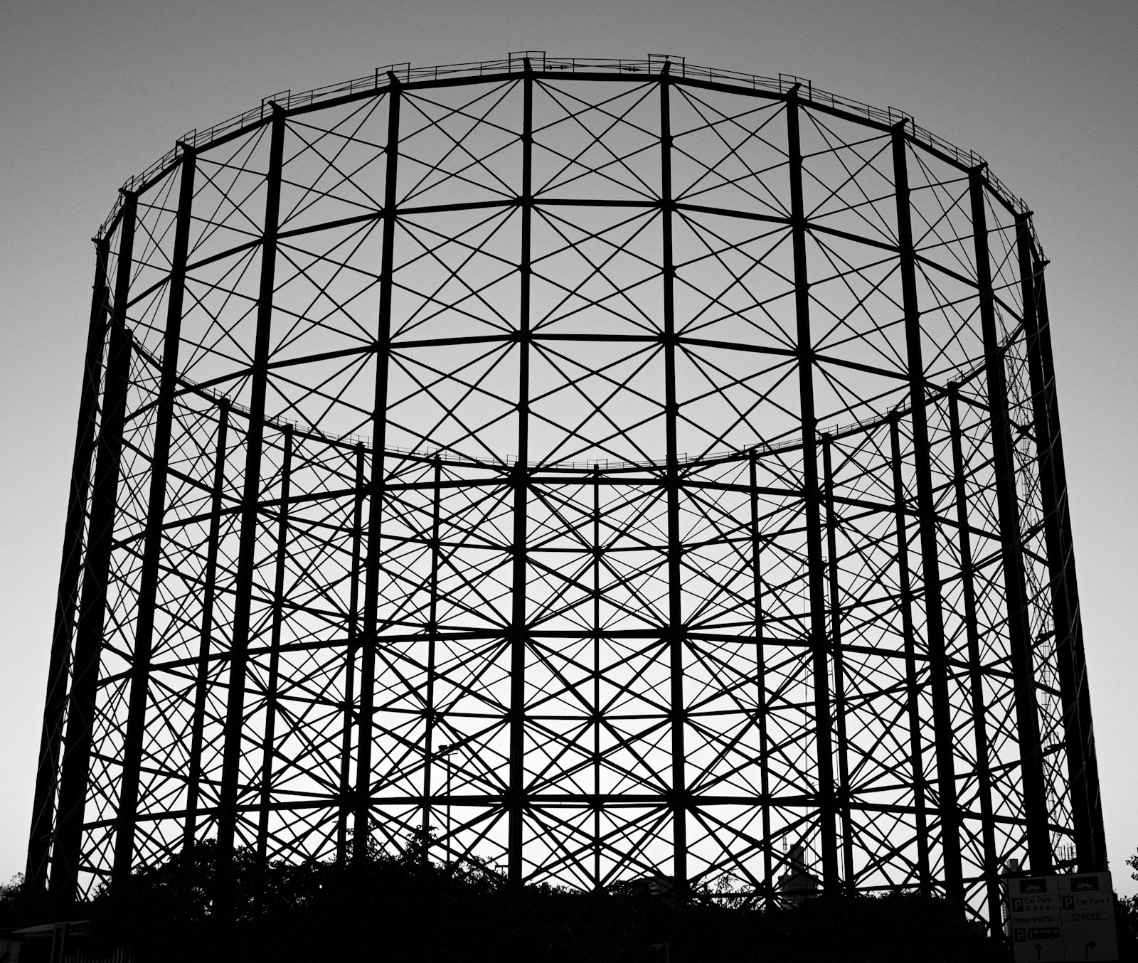 Olympus OM-D E-M5 + Panasonic Lumix G 20mm F1.7 ASPH sample photo. Silhouette of dome sculpture photography