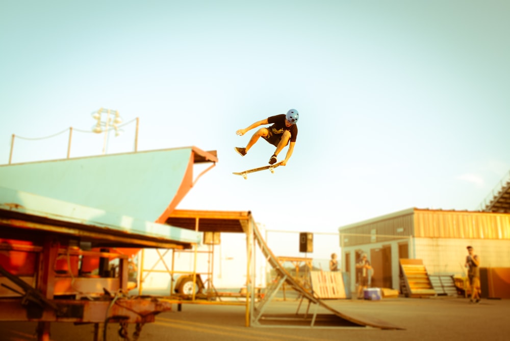 man performing skateboard