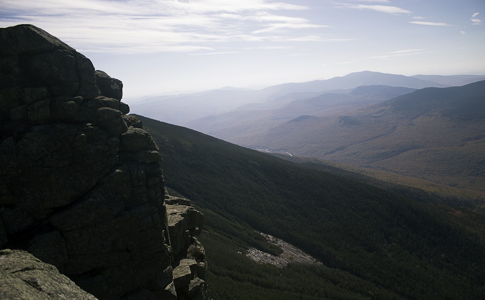 photo of mountain cliff during daytime