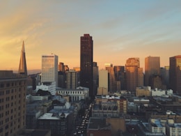 panoramic photography of high rise building