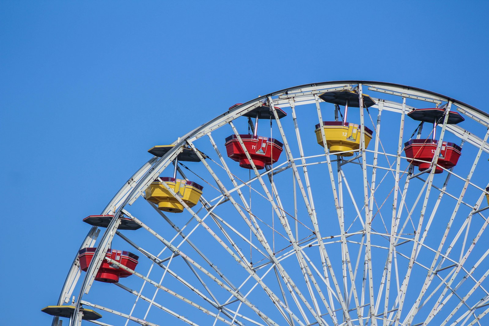 Canon EF 75-300mm f/4-5.6 sample photo. White ferris wheel not photography