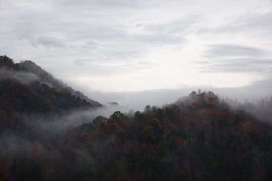 photography of white sky in Blowing Rock United States